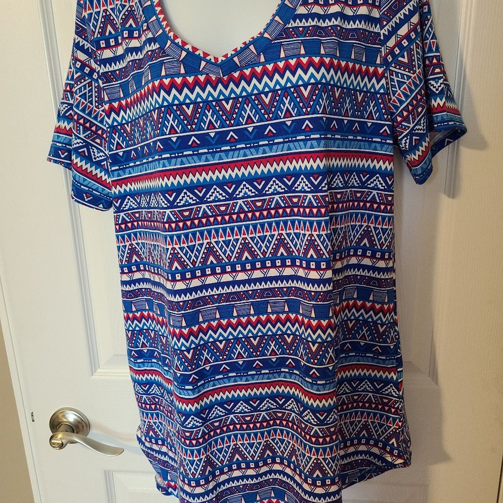 Lularoe Aztec Iris Sz M NWT
